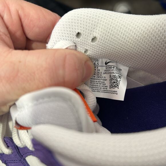 Nike SB Dunk Low Pro ISO Orange Label “Court Purple Gum” - Picture 6 of 6